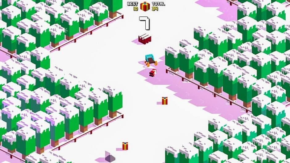Retro Santa Run screenshot 4
