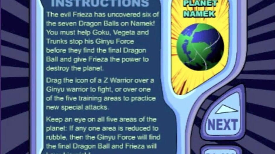 Dragon Ball Z: Mission to Namek screenshot 3