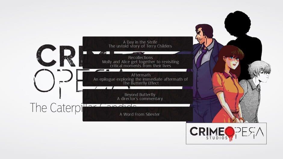 Crime Opera Fandisk: The Caterpillar Candids screenshot 6