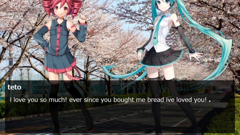 Kasane Teto and Hatsune Miku are Lesbians screenshot 5