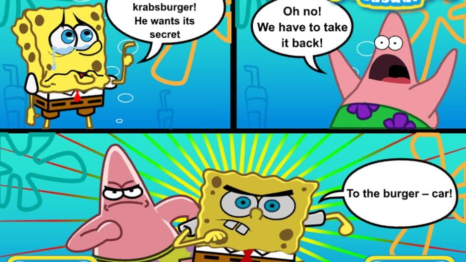 Spunch Bob and Krabsburger Secret