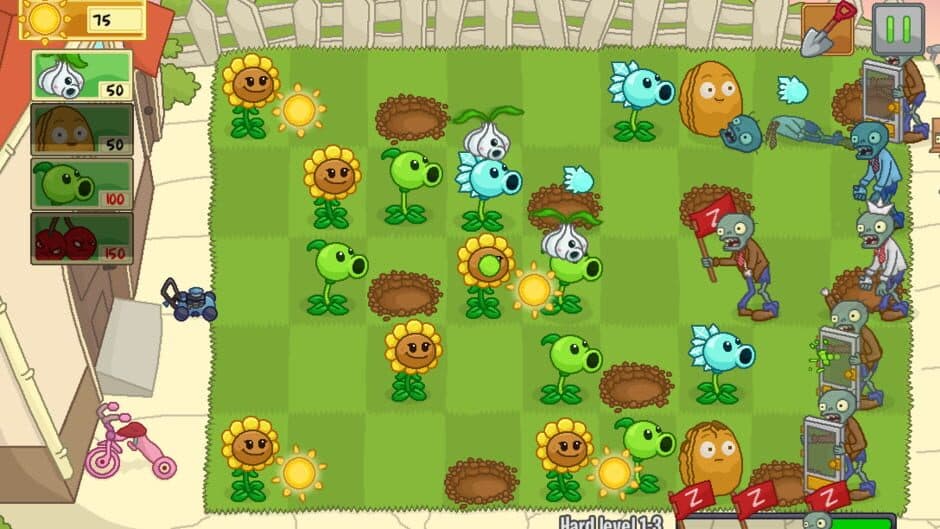 Plants vs Zombies: Neighborhood Defense screenshot 2