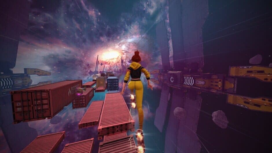 Rocket Boots Mania: Space Train screenshot 4