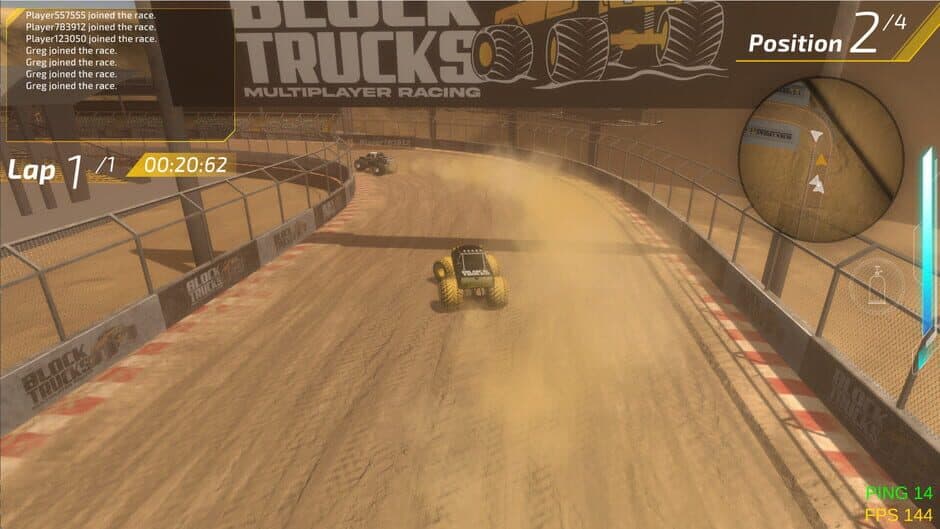 Block Trucks Multiplayer Racing screenshot 5