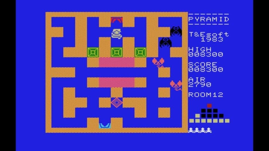 Eggconsole Pyramid Warp MSX screenshot 5