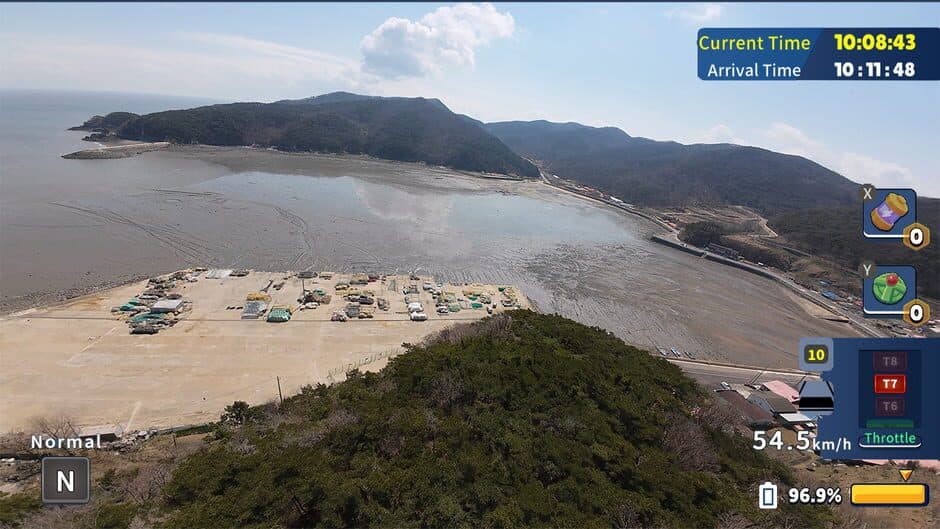 Korean Drone Flying Tour Buk-ri Dock