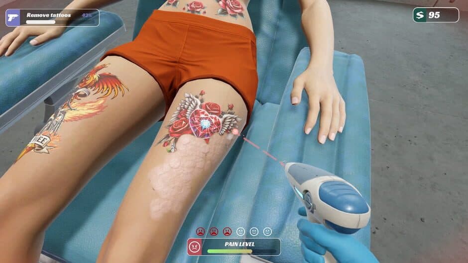 Tattoo Removal Simulator screenshot 4