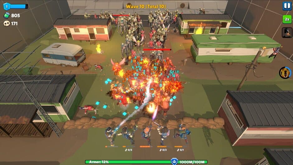 Idle Zombie Wave: Survivors screenshot 3
