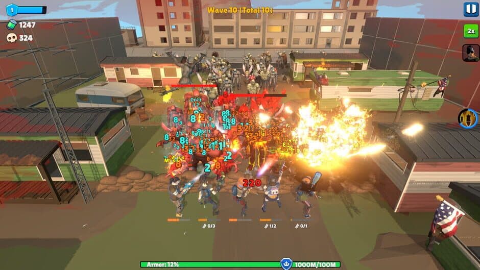 Idle Zombie Wave: Survivors screenshot 4