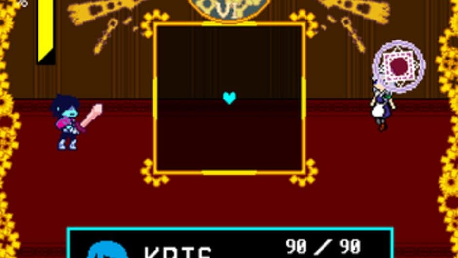 Deltarune Sakuya Battle screenshot 4
