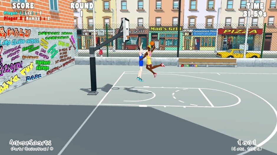 Animesports: Party Basketball! screenshot 2