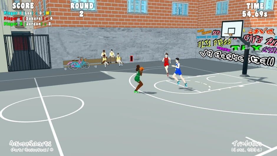 Animesports: Party Basketball! screenshot 4