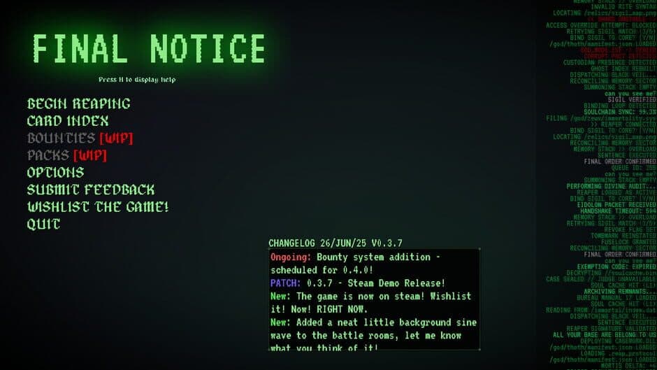 Final Notice screenshot 2