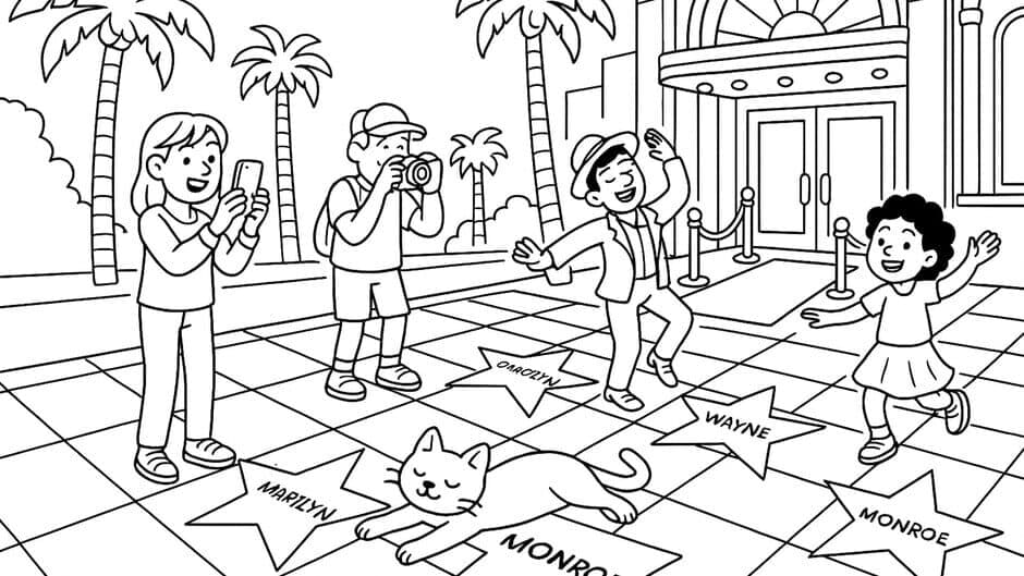 100 Cats Lost in Usa Find & Color screenshot 5