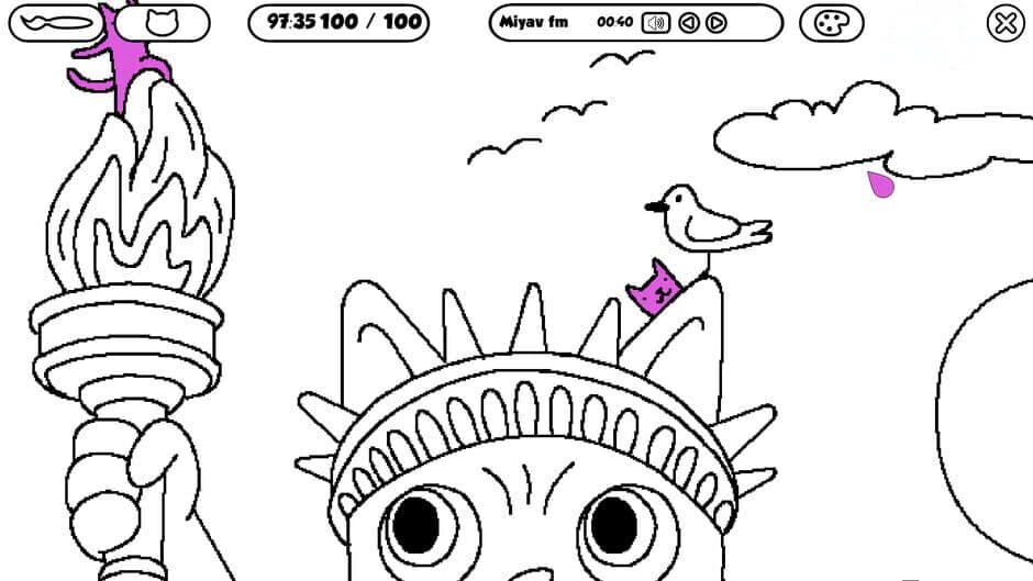 100 Cats Lost in Usa Find & Color