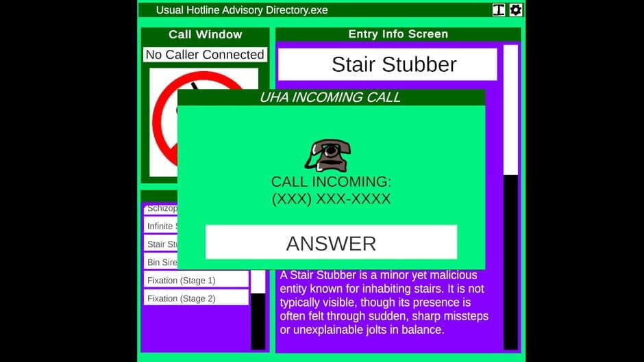Un-Usual Hotline screenshot 3