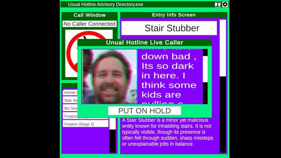 Un-Usual Hotline screenshot 4
