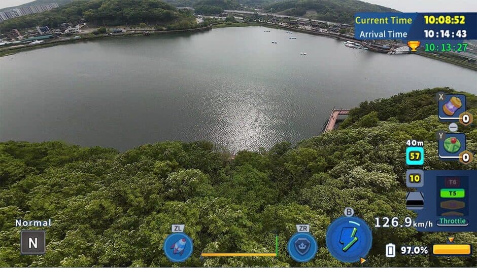 Korean Drone Flying Tour Baegun Lake screenshot 3