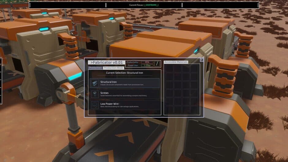Exofactory screenshot 3