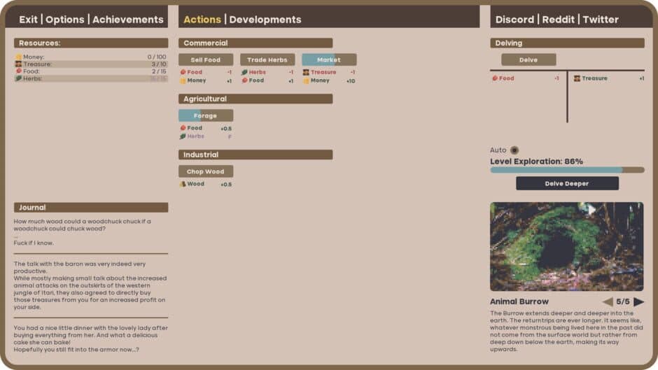You Found a Hole in the Ground screenshot 3