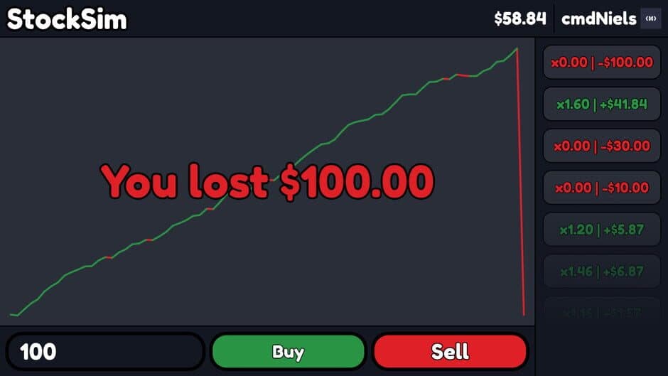 StockSim screenshot 3