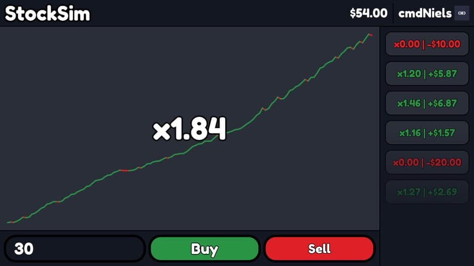 StockSim screenshot 4
