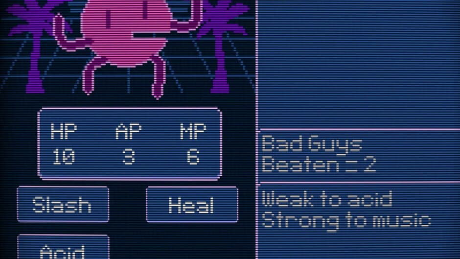 Vaporwave Battler