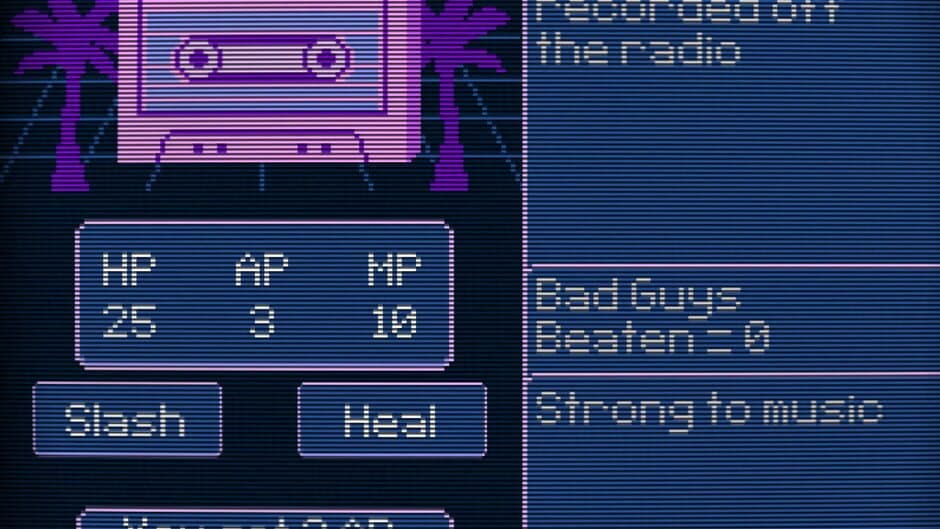Vaporwave Battler screenshot 2