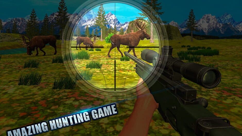 Wild Deer Hunt Jungle Sniper