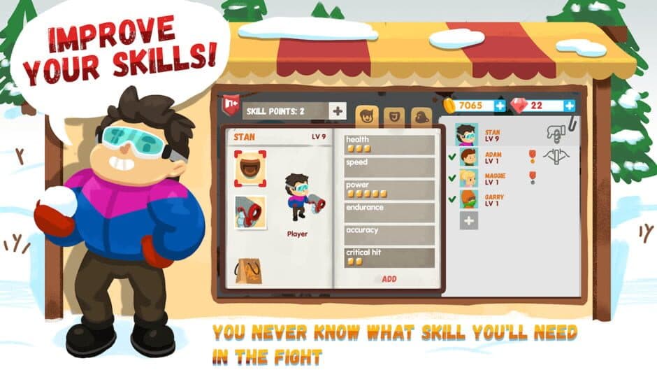 Snowicks: Snow Battle screenshot 2