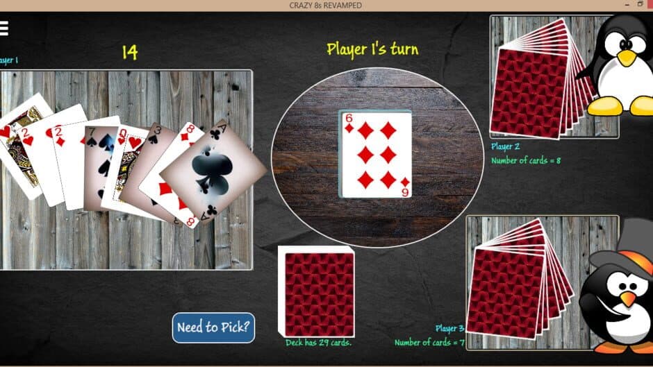Crazy 8s Revamped screenshot 3