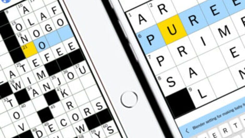 New York Times Crossword screenshot 2