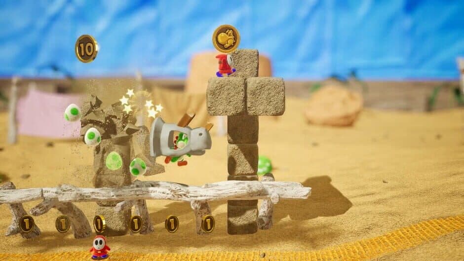 Yoshi's Crafted World screenshot 6