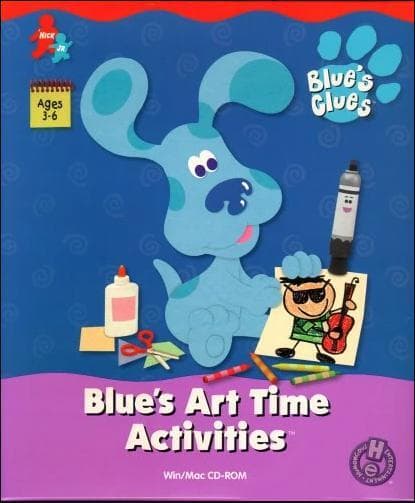 Blues Clues: Blues Art Time Activities