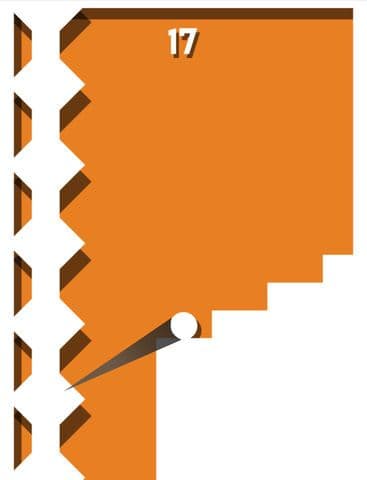 Geometry Jump - Dont miss the white blocks & avoid the spikes screenshot 4