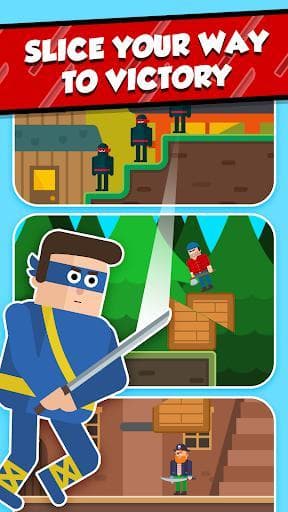Mr Ninja - Slicey Puzzles screenshot 5