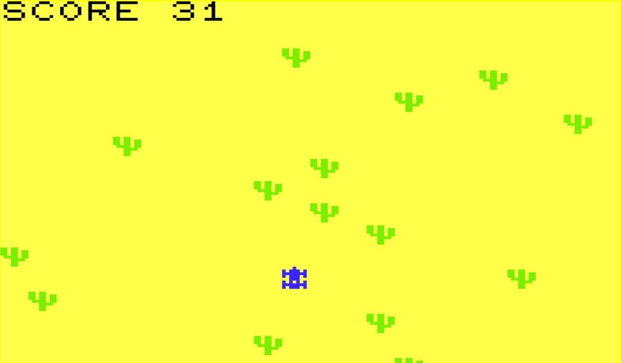 Desert Race (VIC20) by Masterware Entertainment