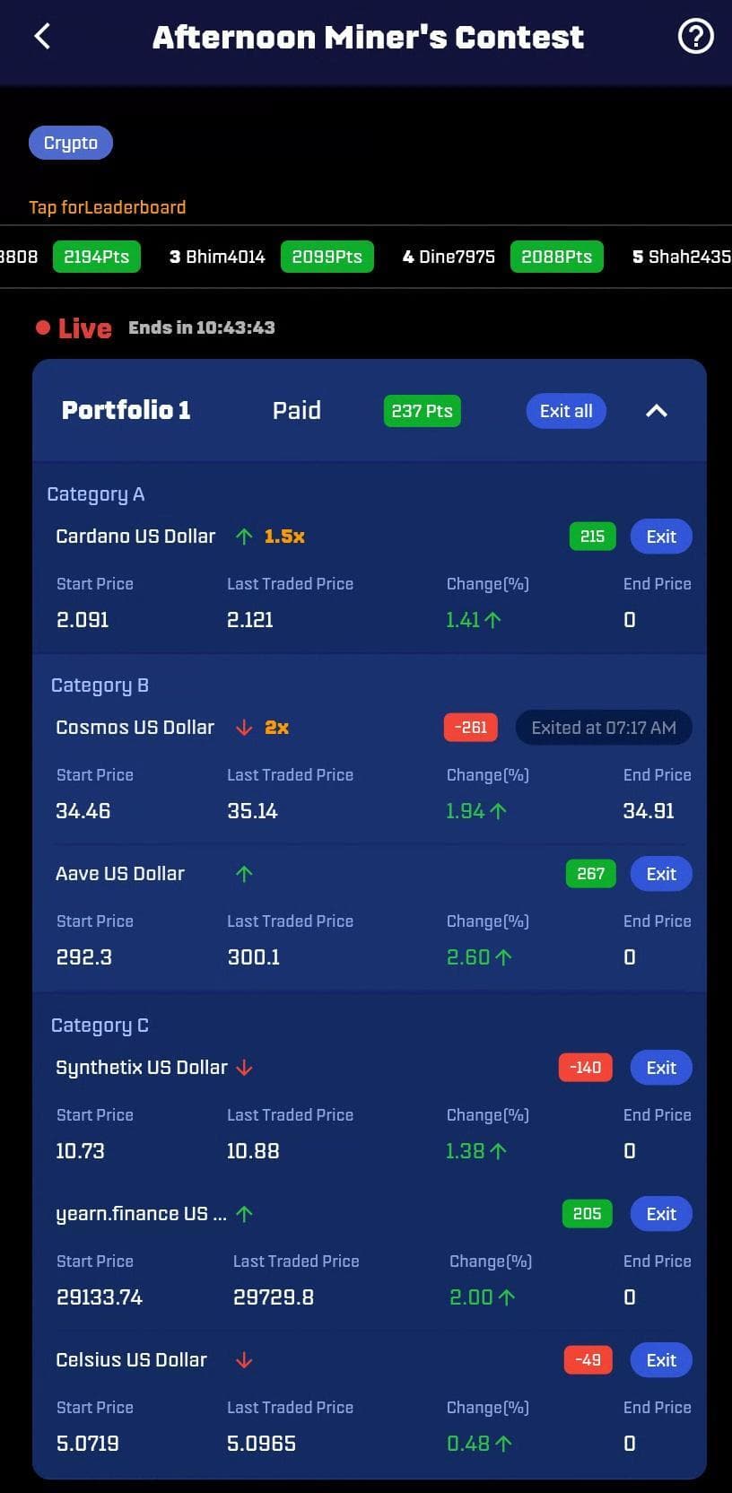 Rainmaker: Cryptocurrency & Stock Fantasy Gaming