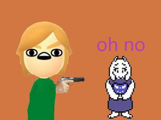 Lonk Defeats Toriel from Undertale