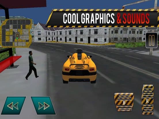 Sport Car Taxi Traffic screenshot 2