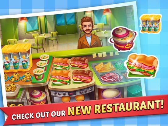 Food Court Hamburger Cooking screenshot 3