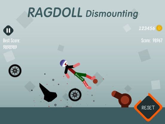 Ragdoll Dismounting
