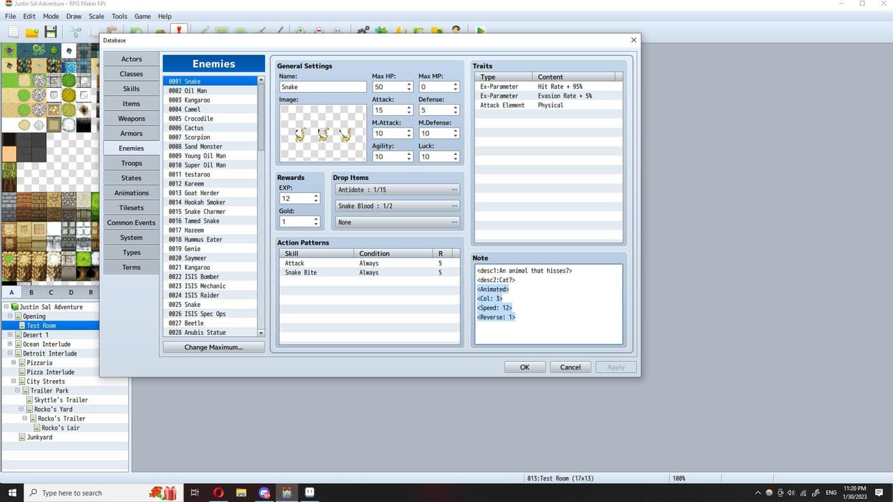 RPG Maker MV Plugins Animated Enemies & Splash Screen With Sound