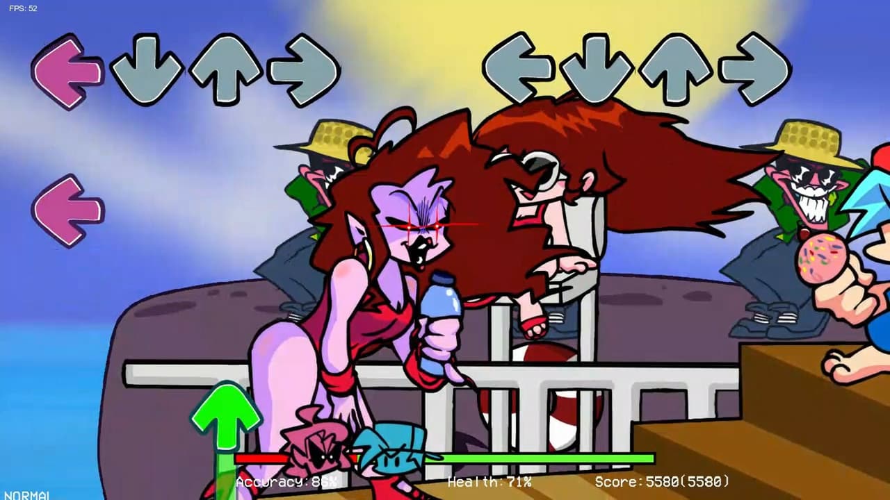 Summer vacation FNF mod (ONLY FOR WINDOWS!) (Credits: FritzSmith1st on gamebanana screenshot 2