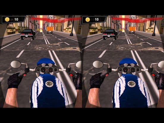 VR Crazy Traffic Bike Racer