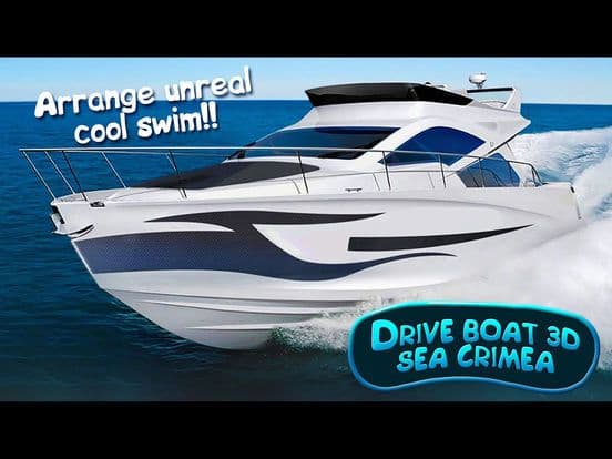Drive Boat 3D Sea Crimea