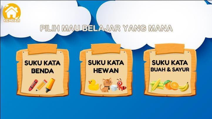 Game Edukasi Susun Kata Yuk screenshot 2