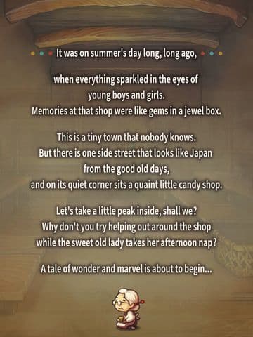 The heartwarming simulation game--Showa Candy Shop screenshot 4