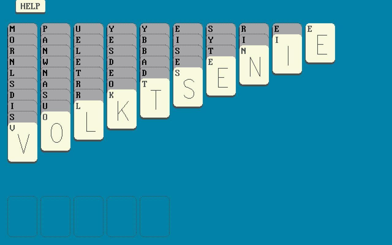 Word Solitaire screenshot 2