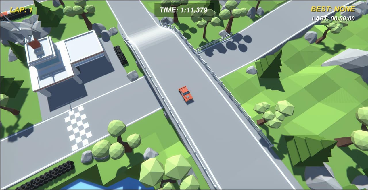 Low Poly Lap Racer screenshot 5